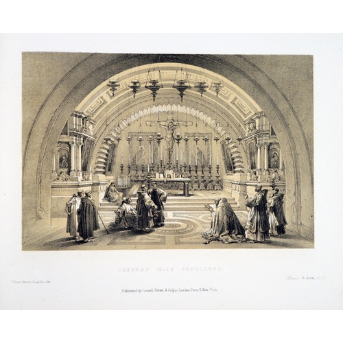 89 - With Fine Lithographic PlatesRoberts (David) Tour in the Holy Land - Plates, oblong folio Lond. (Cas... 