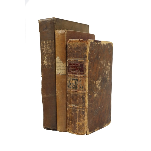 111 - Almanac: Watson Stewart (John) The Gentleman's and Citizen's Almanack, with English Register, and Wi... 