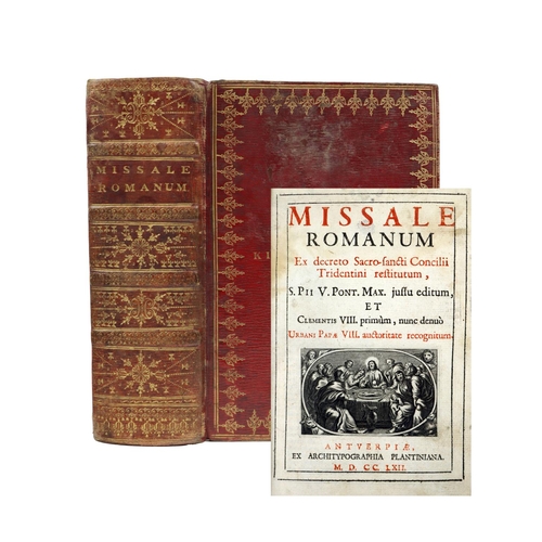 113 - Binding:&nbsp;Missale Romanum, Ex decreto Sacro - sancti Concilii, Tridentini Restitutum, S. Pii Pon... 
