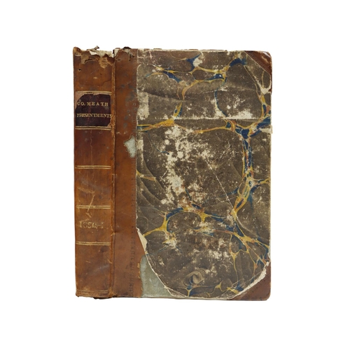115 - Co. Meath : Presentments - County of Meath, Abstracts etc. of Presentments, Lent Assizes, Summer Ass... 
