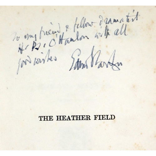 117 - Signed by Edward MartynMartyn (Edward)The Heather Field, 8vo, D.(The Talbot Press) [undated] Signed ... 