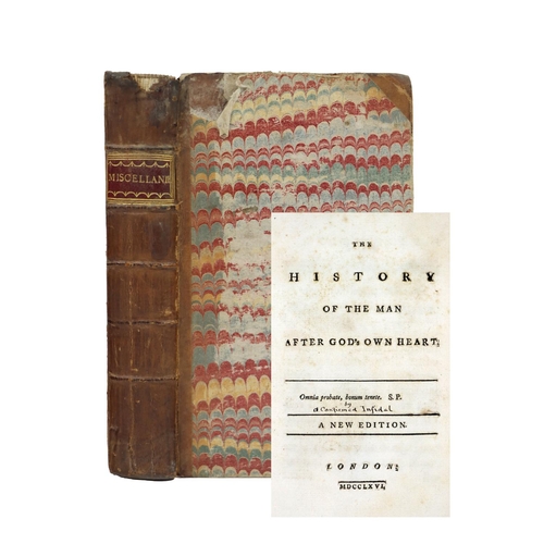 118 - Medical Pamphlets etc: 1. [Campbell (Archibald)]&nbsp;The History of the Man after God's Own Heart, ... 