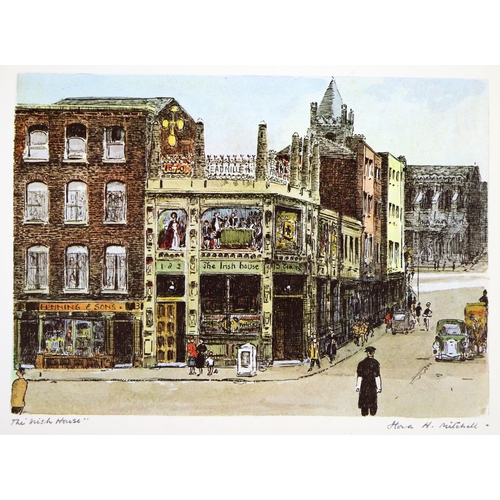 185 - Mitchel (Flora H.)&nbsp;Vanishing Dublin, lg. 4to Dublin (Allan Figgis) 1966.&nbsp;Sole Edition, 50 ... 