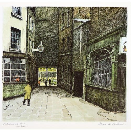 185 - Mitchel (Flora H.)&nbsp;Vanishing Dublin, lg. 4to Dublin (Allan Figgis) 1966.&nbsp;Sole Edition, 50 ... 