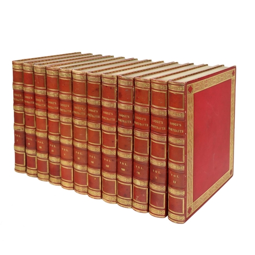 190 - Most Likely by George MullenBindings: Lodge (Edmund) Portraits of Illustrious Personages of Great Br... 