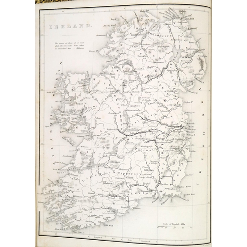192 - V. Good Copy in Fine BindingBartlett (W.H.) The Scenery and Antiquities of Ireland, 2 vols. lg. 4to ... 