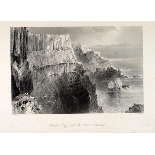 192 - V. Good Copy in Fine BindingBartlett (W.H.) The Scenery and Antiquities of Ireland, 2 vols. lg. 4to ... 