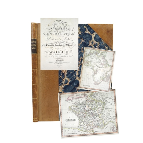 197 - Atlas: Smith (C.)&nbsp;Smith's New General Atlas, lg. atlas folio Lond. 1826. Engd. title page &... 
