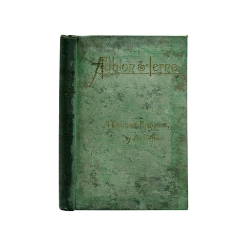 94 - Presentation CopyAnon: 'An Officer' -&nbsp;Albion and Ierne A Political Romance, By an Officer. 8vo ... 