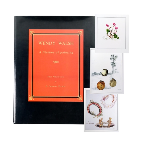 208 - Signed by the ArtistWalsh (Wendy) & Nelson (E.C.) Wendy Walsh, A Lifetime of Painting,  folio, D... 