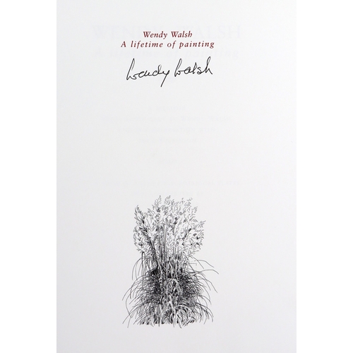 208 - Signed by the ArtistWalsh (Wendy) & Nelson (E.C.) Wendy Walsh, A Lifetime of Painting,  folio, D... 