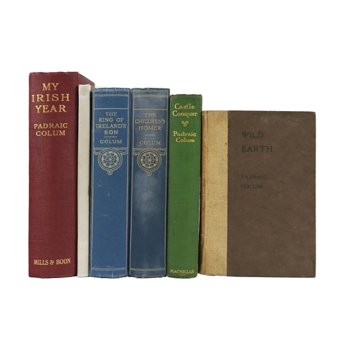 210 - Colum (Padraic) Wild Earth, A Book of Verse Sm. 8vo Dublin 1907. First Edn., orig. cloth backed boar... 