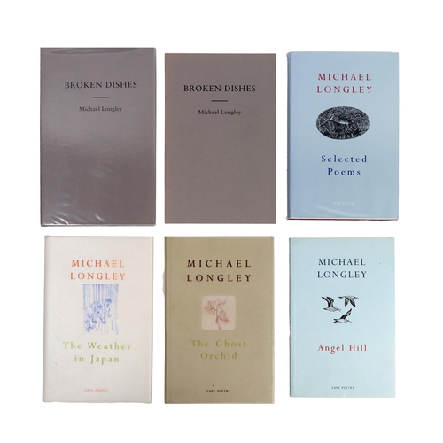 230 - Longley (Michael) Broken Dishes, Abbey Press 1998, Signed Limited Edn. No. 181/250, also Signed pape... 