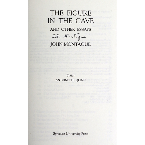 235 - Signed by the AuthorMontague (J.) A large and nice collection of First Edition hardback and paperbac... 