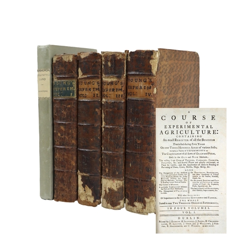 237 - Agriculture:  [Young (Arthur)] A Course of Experimental Agriculture, 4 vols. Dublin 1771. First Dubl... 