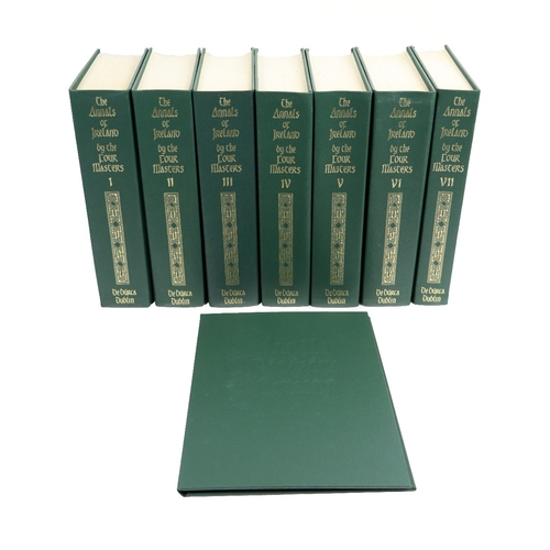 402 - O'Donovan (John)ed. Annals of the Kingdom of Ireland by The Four Masters, 7 vols. + Volume with colo... 