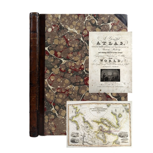 403 - Atlas: Thompson (John) & Co. A General Atlas, Containing Maps illustrating some important period... 