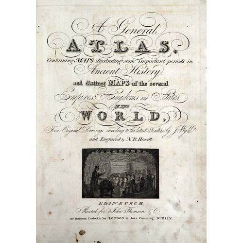 403 - Atlas: Thompson (John) & Co. A General Atlas, Containing Maps illustrating some important period... 