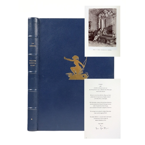 404 - Special Signed Limited EditionRussell Flint (Sir Wm.)&nbsp;In Pursuit - An Autobiography, lg. folio ... 