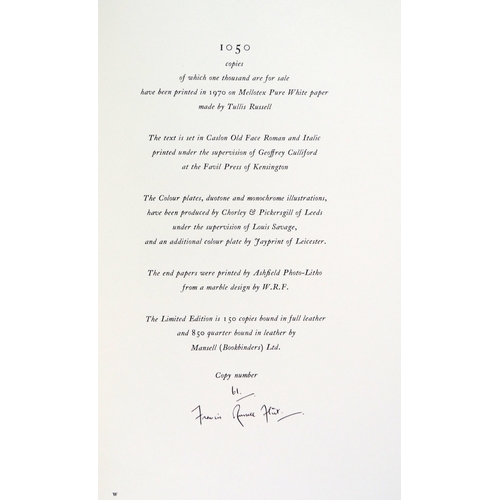 404 - Special Signed Limited EditionRussell Flint (Sir Wm.)&nbsp;In Pursuit - An Autobiography, lg. folio ... 