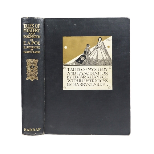 362 - Clarke (Harry) Illustrator: Poe (Edgar Allan) Tales of Mystery and Imagination,  4to Lond. 1923. Hf.... 