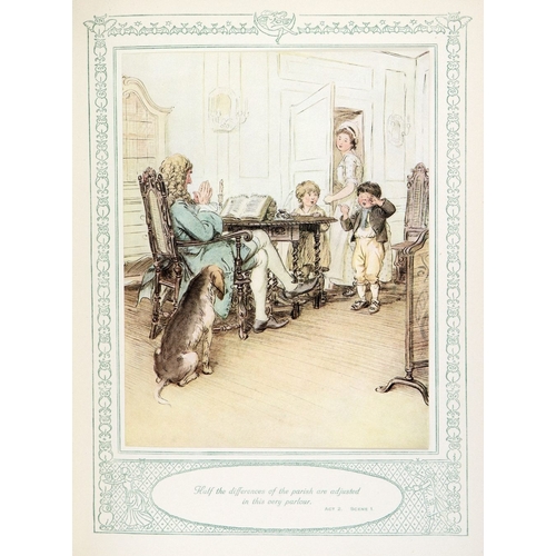 367 - [Thompson (Hugh)] Illustrator - Goldsmith (Oliver)&nbsp;She Stoops to Conquer, 4to Lond. [1912]&nbsp... 