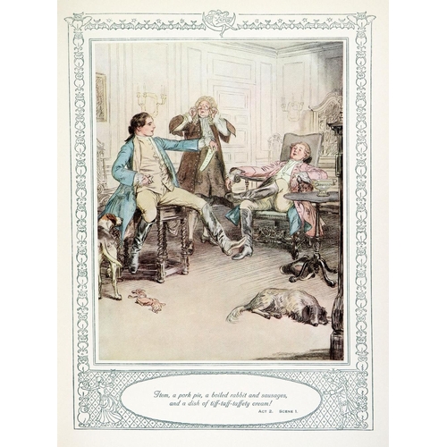 367 - [Thompson (Hugh)] Illustrator - Goldsmith (Oliver)&nbsp;She Stoops to Conquer, 4to Lond. [1912]&nbsp... 