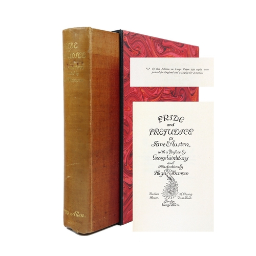 368 - [Thompson (Hugh)] Illustrator: Austen (Jane)&nbsp;Pride and Prejudice, thick sm. folio Lond. 1894.&n... 