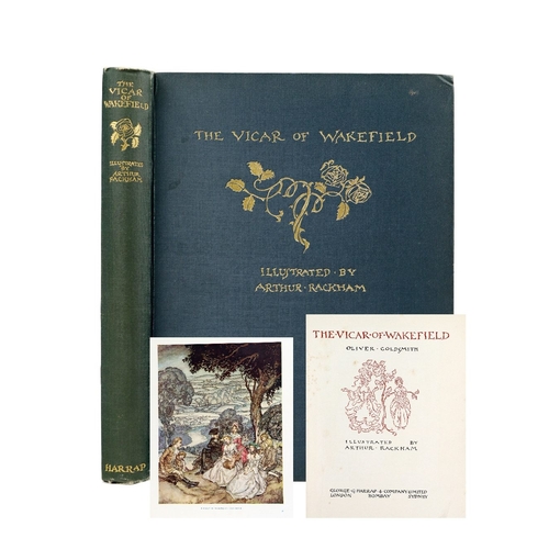 369 - [Rackham (Arthur)] Illustrator: Goldsmith (Oliver)&nbsp;The Vicar of Wakefield, lg. 4to Lond. (Geo. ... 