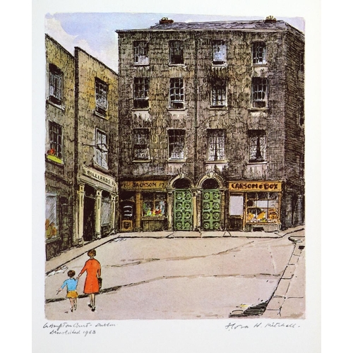 380 - Mitchell (Flora H.)&nbsp;Vanishing Dublin, 4to, D. (Allen & Figgis) 1966,&nbsp;First Edn., illus... 