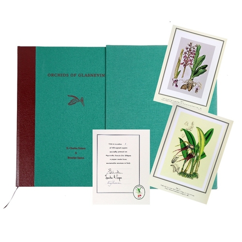 386 - One of 100 Signed CopiesNelson (E.C.)ed, Sayers (Brendan) Orchids of Glasnevin, folio, D.(Strawberry... 