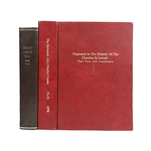 389 - Thesis: Huguenots in the Ministry of the Churches in Ireland - Their Place and Contribution, Present... 