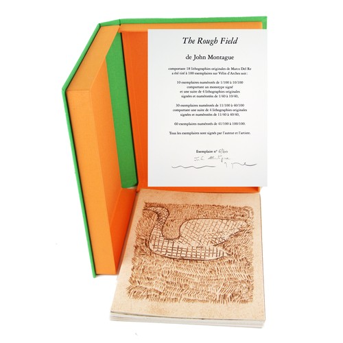 83 - One of 10 Copies Signed by Author & ArtistMontague (John) The Rough Field, folio, Paris (Maeght ... 