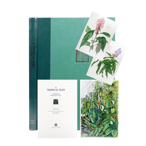 408 - Oxlade (D.)artist, Maxwell (R.), & Scott (R.) contrib.&nbsp;A Tropical Glen, A Florilegium of Be... 