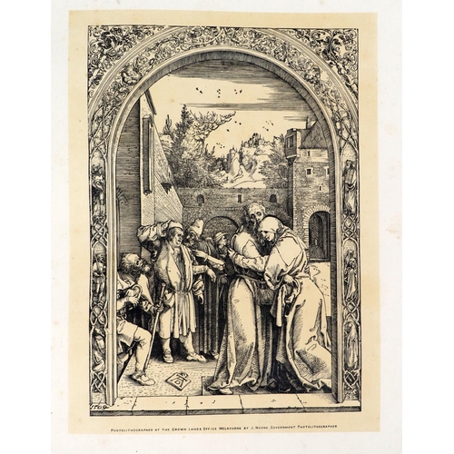 412 - Fine Colonial Printing & BindingMelbourne, Australia: Noone (John) The Albert Durer Album, Photo... 