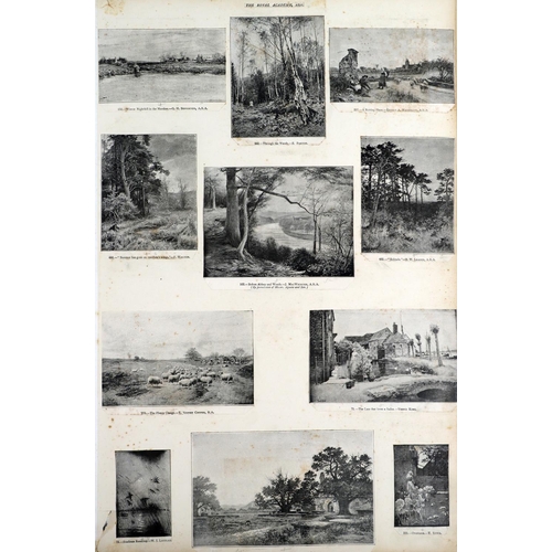 413 - Scrap Album:&nbsp; A large and comprehensive folio Victorian Scrap Album&nbsp;of news cuttings, art ... 
