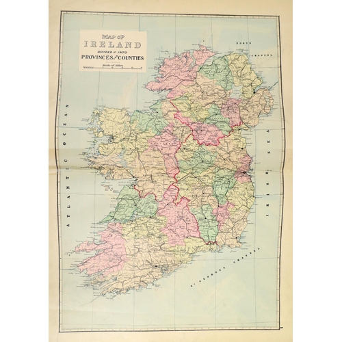 414 - Irish Atlas: [Richards & Co.] Memorial Atlas of Ireland, showing Provinces, Counties, Baronies, ... 