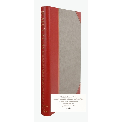 415 - Limited Edition AtlasTooley (R.V.)comp. Blaeu's Atlas of England, Scotland, Wales and Ireland, folio... 