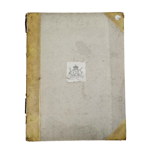 416 - The Carton CopyVenetian Photographs&nbsp; A large Atlas folio Album of 13 large original Photographs... 