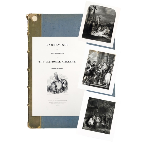 417 - The Carton Library CopyNational Library:&nbsp;Engravings from the Pictures of The National Gallery, ... 