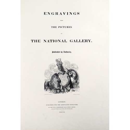 417 - The Carton Library CopyNational Library:&nbsp;Engravings from the Pictures of The National Gallery, ... 
