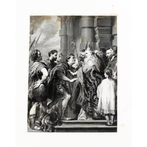 417 - The Carton Library CopyNational Library:&nbsp;Engravings from the Pictures of The National Gallery, ... 