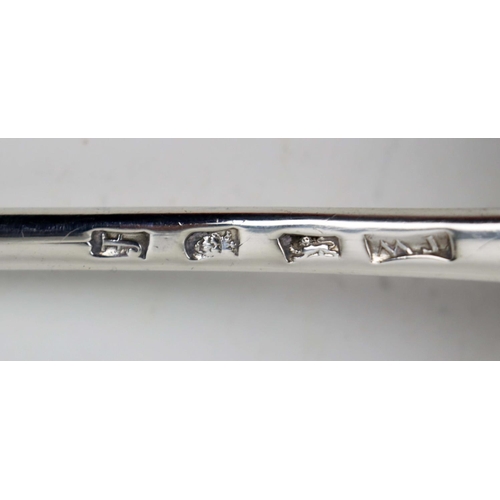 61 - An early 19th Century English silver Ladle, of plain form, London 1821, by Thomas Whitehead, approx.... 