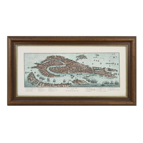 32 - A large collection of varied modern framed Prints and Engravings, mostly coloured, various sizes; to... 