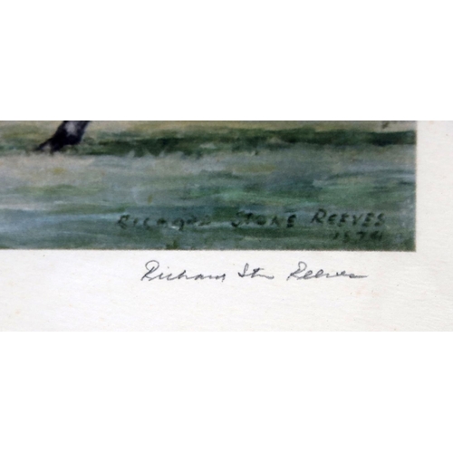 8 - Racing Prints:  A large coloured Print entitled 