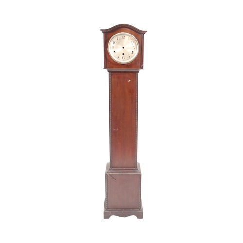 24 - A mahogany cased Grandmother Clock, approx. 129cms high (51