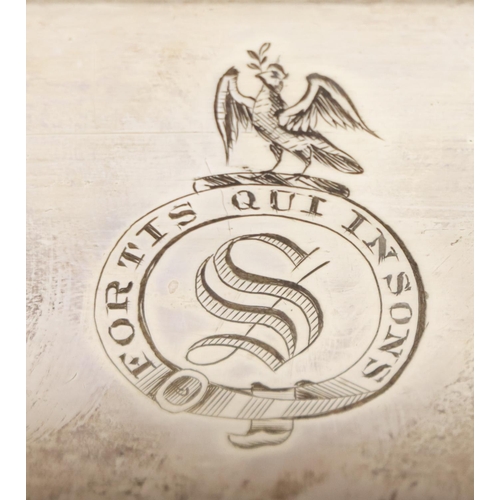 53 - A fine quality Georgian period English silver Entree Dish and Cover, with shell and floral design ha... 