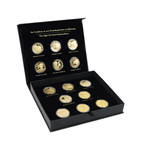 164 - Coins: Dublin Mint Office - The Fight for Irish Independence, a cased presentation set comprising 14... 