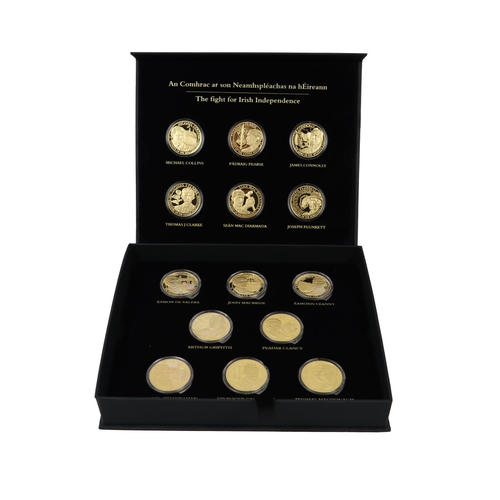 164 - Coins: Dublin Mint Office - The Fight for Irish Independence, a cased presentation set comprising 14... 