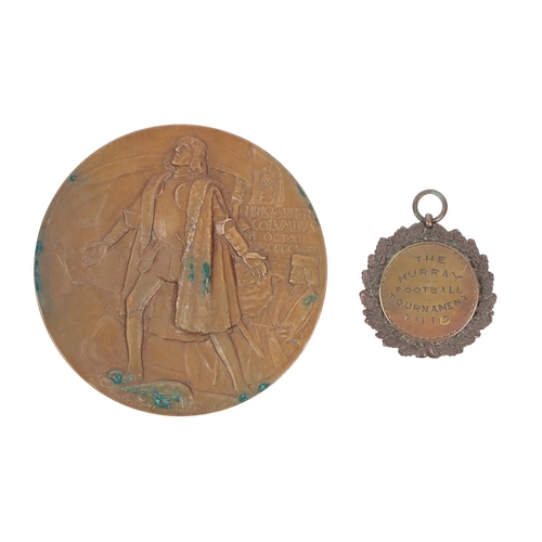 173 - Medals: A bronze Medal for Worlds Columbian Exposition, 1892 (400 years anniversary of the landing o... 